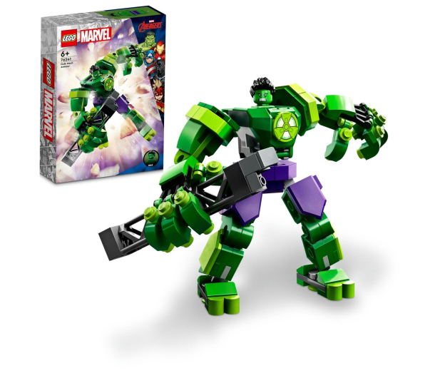 LEGO Marvel 76241 Mechaniczna zbroja Hulka - 1091292 - zdjęcie 2